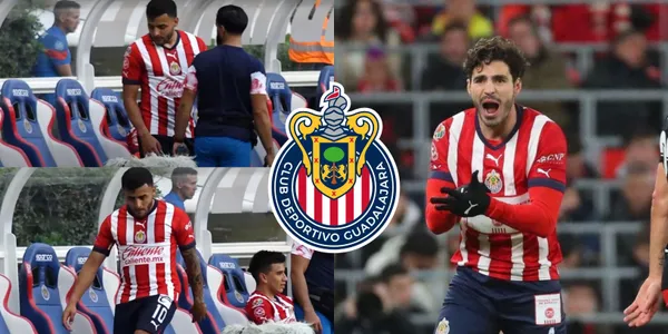 Antonio Briseño le demostró a Alexis Vega como debe comportarse un jugador que siente la camiseta de Chivas.