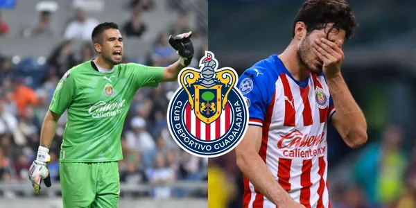 Antonio Briseño tendría los días contados en Chivas y el reclamó de Miguel Jiménez lo demuestra.