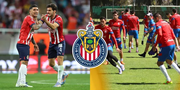 Antonio Briseño y Víctor Guzmán así trabajaron tras su discusión en el estadio Akron la fecha anterior.