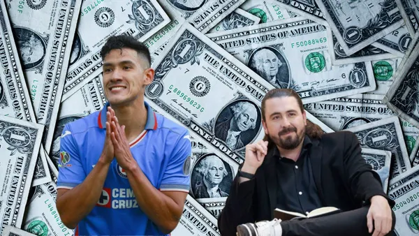 Antuna y Amaury con dólares