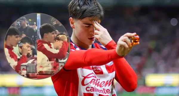 Armando González fue captado en una taquería dándose un pequeño gusto tras la victoria