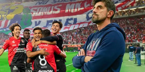 Así fue la reacción de Veljko Paunovic al gol de los amargos del Atlas