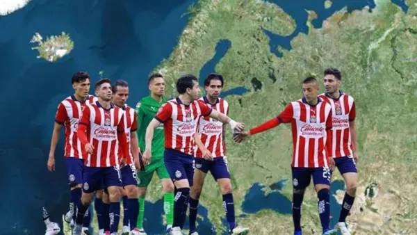 Así presumen a Chivas en el extranjero