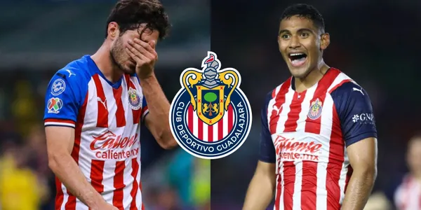 Así reaccionó Antonio Briseño ante el regaño de Gilberto Sepúlveda en el Chivas vs Necaxa.
