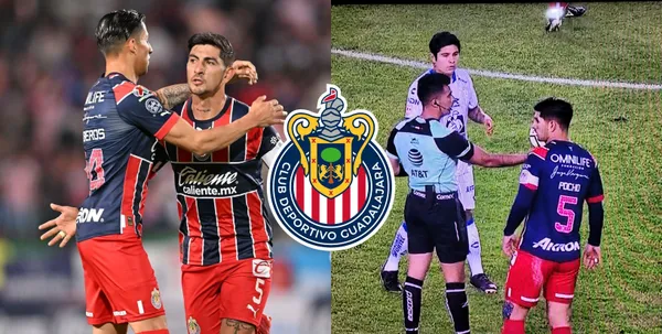 Aunque es su amigo, Víctor Guzmán terminó propinando una bofetada con guante blanco a Eduardo López tras el Pachuca vs Chivas.