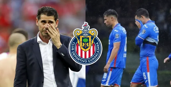 Aunque no le fue bien en el Cruz Azul, Fernando Hierro podría traerlo a Chivas para la siguiente temporada.