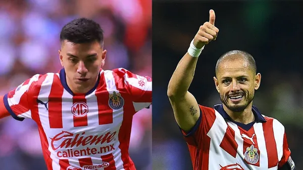 Beltrán anotó, Chicharito celebró, los "borrados" regresan con Chivas | Foto: Especial