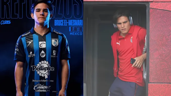 Bruce El-Mesmari no jugó con Chivas y ahora llega al Querétaro | Foto: Especial