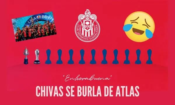 Burla de Chivas al Atlas en video. / Chivas