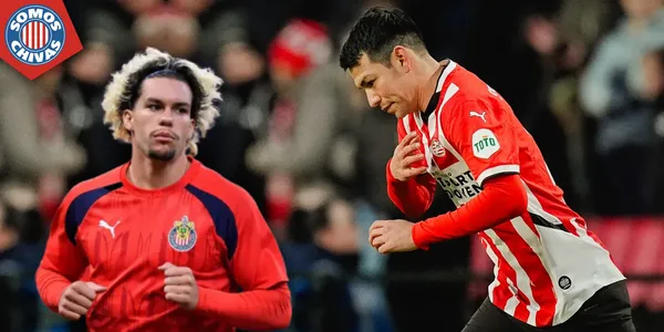 Cade Cowell e Hirving Lozano (Fuente: MEXSPORT / Eredivisie)