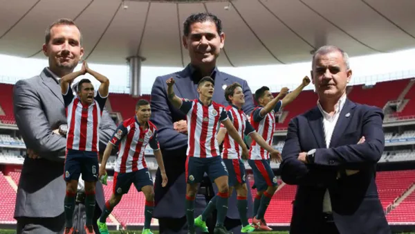 Campeones con Chivas en 2017 y directiva de Hierro