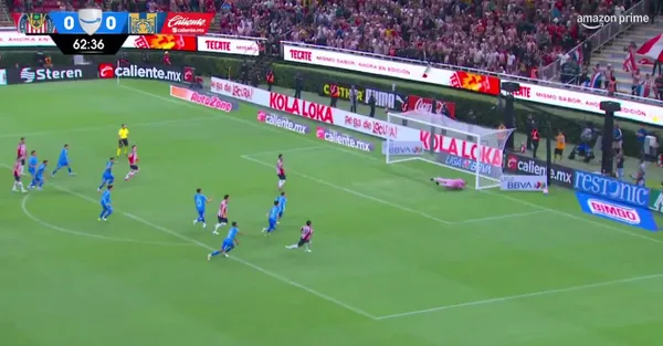 Captura de Liga MX del penal fallado