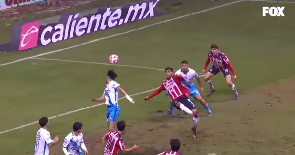 Captura de Somos FOX del gol de González