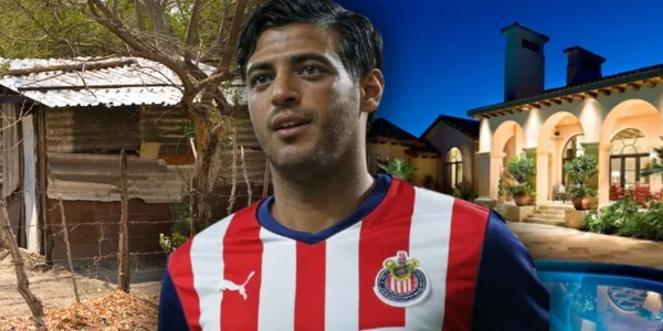 Carlos Vela con la playera de Chivas / Foto: GROK