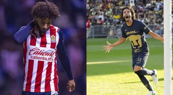 César Huerta estará de regreso en la cancha del Estadio Akron tras haber salido de Chivas.