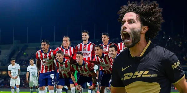 César Huerta será uno de los jugadores a seguir en el partido entre Chivas y Pumas.