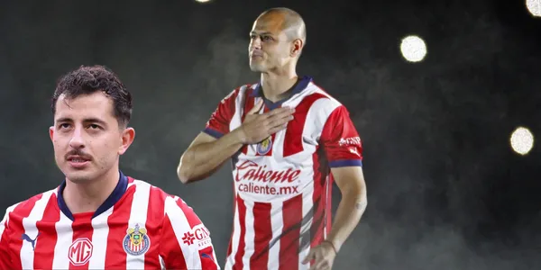 CH14 en presentación, foto de Chivas, con Mozo al frente