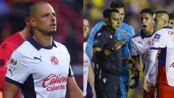Chicharita perdió la cabeza e insulto al árbitro, podría ser sancionado | Foto: Especial
