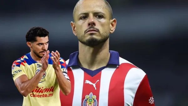 Chicharito con la de Chivas y h-enry aplaudiendo