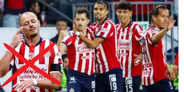 Chicharito descartado con jugadores de Chivas/FOTO: Rebaño Pasión
