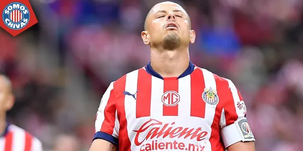 Chicharito en Chivas (Fuente: MEXSPORT)