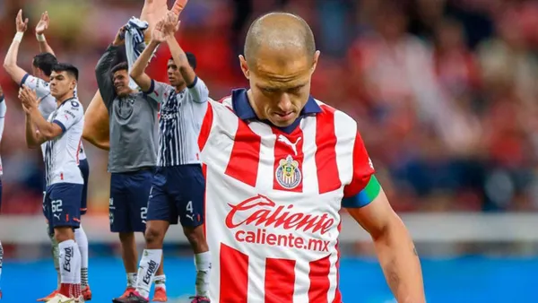 Chicharito no va vs Monterrey