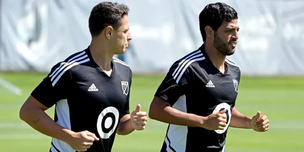 Chicharito y Carlos Vela en la MLS (Fuente: TUDN)