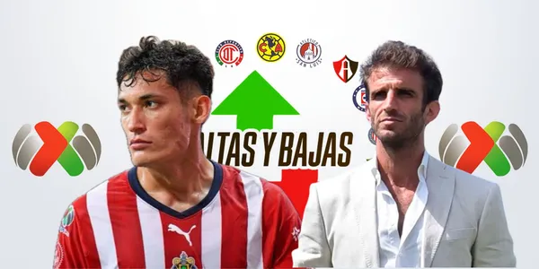 Chiquete con Chivas e Iván Alonso/FOTO: ESPN