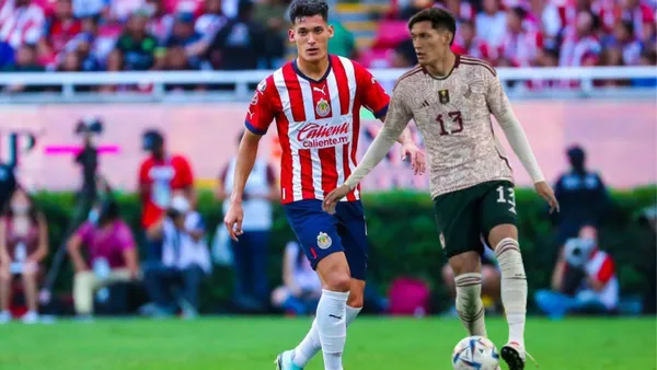 Chiquete con la de Chivasy con el Tricolor