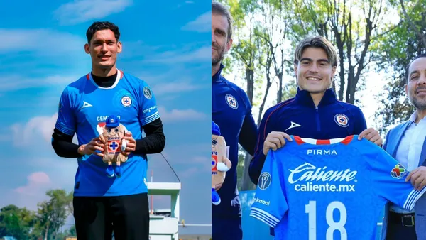 Chiquete y Romero eligieron a Cruz azul por encima del Rebaño | Foto: X @cruzazul