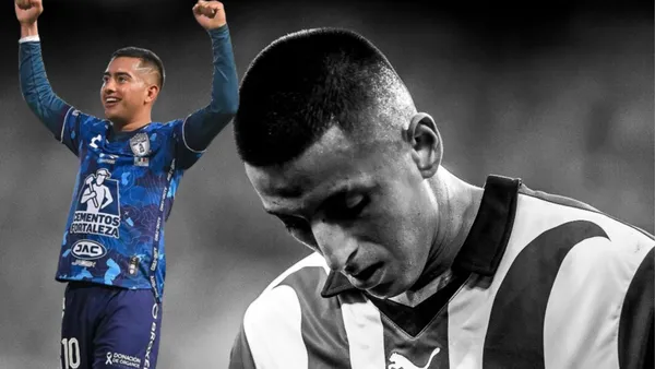 Chiquito Sánchez celebrando y Piojo triste