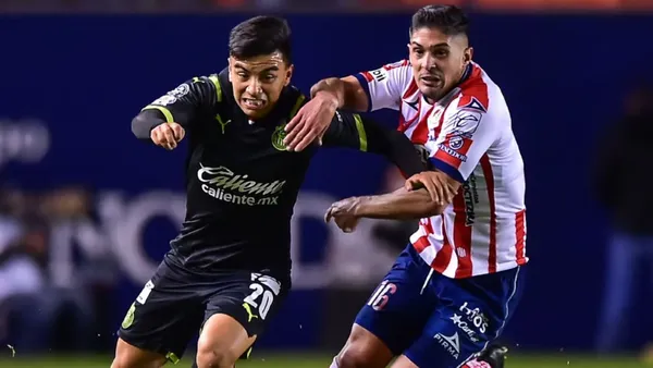 Chivas cayó de nueva cuenta como visitante, está vez ante el Atlético de San Luis | Foto: Mexsport
