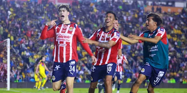Chivas celebrando. Foto: Yahoo