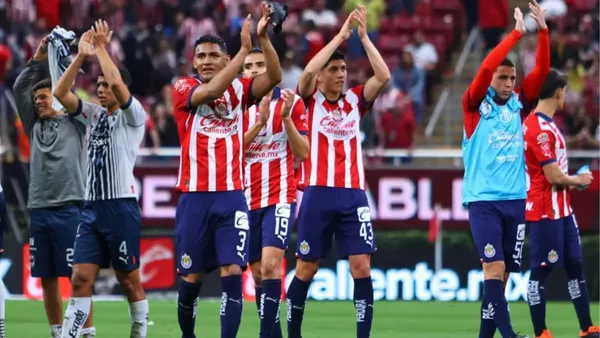 Chivas con carro completo vs Rayados