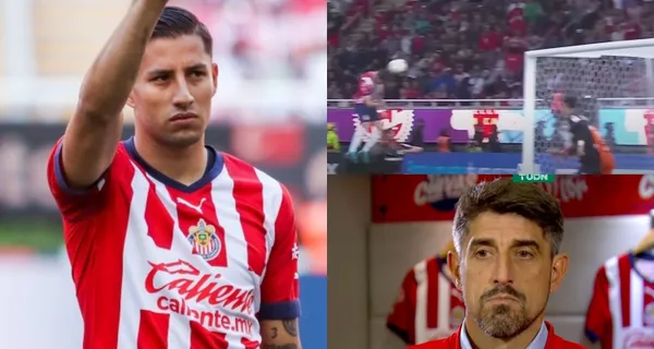 Chivas de Guadalajara falló en la definición y Carlos Cisneros fue el responsable, esta sería la consecuencia del fallo.
