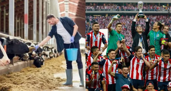 Chivas de Guadalajara tuvo un jugador que aportó dentro del vestidor y ganó un título, ahora cuida ganado vacuno.