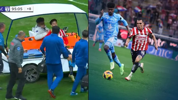 Chivas ganó, pero un futbolista casi perdió la conciencia | Foto: Especial