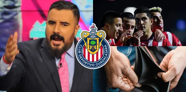 Chivas otra vez hizo llorar a Álvaro Morales con su triunfo, pero también lo hacen perder una fortuna.