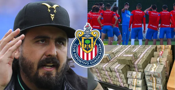 Chivas pagó 280 millones por este crack, pero Vergara no quiere saber nada de él.