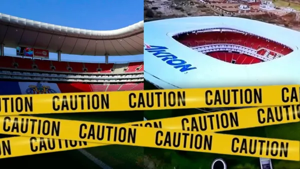 Chivas recibió veto del Estadio Akron tras lo sucedido en el Clásico ante el América | Foto: especial