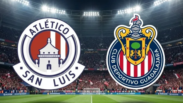 Chivas se enfrenta a Atlético San Luis.