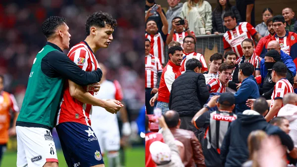 Chivas sufrirá una sanción tras la violencia que se presentó en el partido vs Atlas | Foto: MexSport