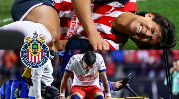 Chivas tiene un problema de lesionados en la delantera del equipo.