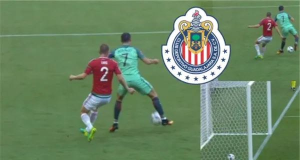 Chivas tiene una joya que hace goles de taco a lo CR7 pero Gago no lo llama