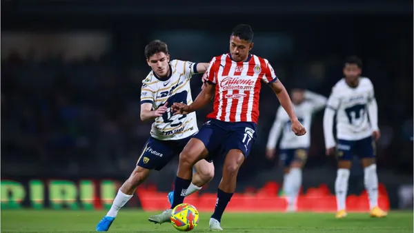 Chivas venció a Pumas y un ex borrado por Junyent se convirtió en el MVP | Foto: El Universal