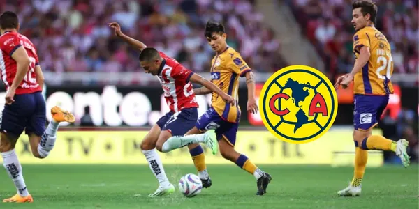Chivas vs San Luis y escudo de América/FOTO:90Min