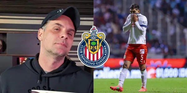 Christian Martinoli no perdonó los errores de Víctor Guzmán durante el clásico tapatío.