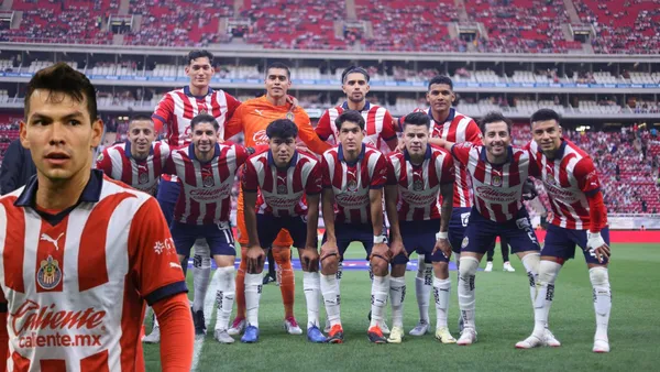 Chucky con la de Chivas y todo el equipo rojiblanco