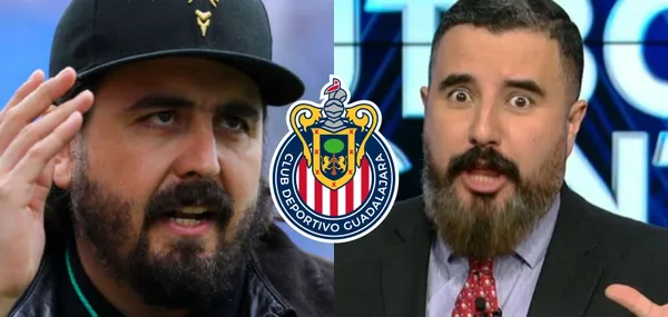 Como no puede burlarse de Chivas, ahora Álvaro Morales a pod Amaury Vergara.