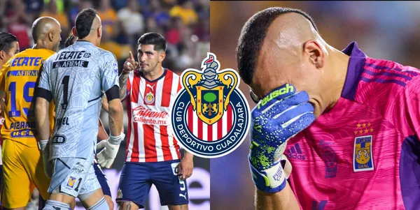 Con categoría, así respondió Víctor Guzmán tras el balonazo que le dio Nahuel Guzmán.